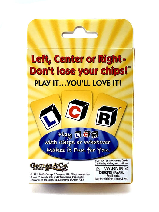 The Original LCR Left Center Right Card Game