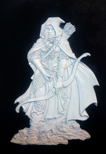 Reaper Miniatures Elf Ranger Flat #01448 Special Edition Unpainted Metal Figure
