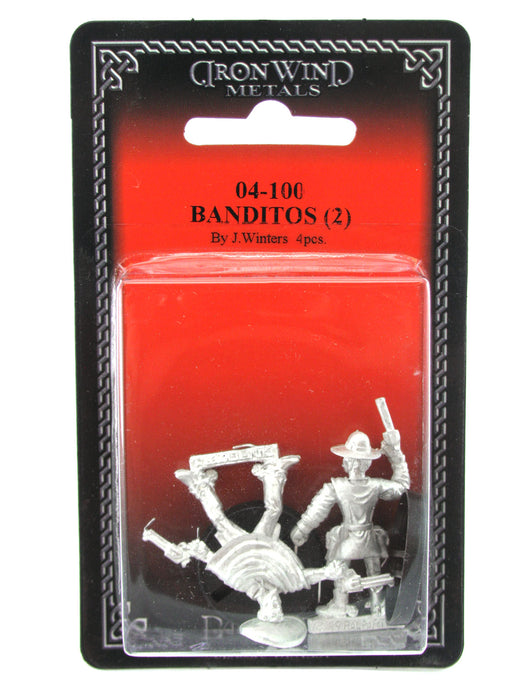 Banditos (2) #04-100 Classic Ral Partha Fantasy RPG Metal Figure