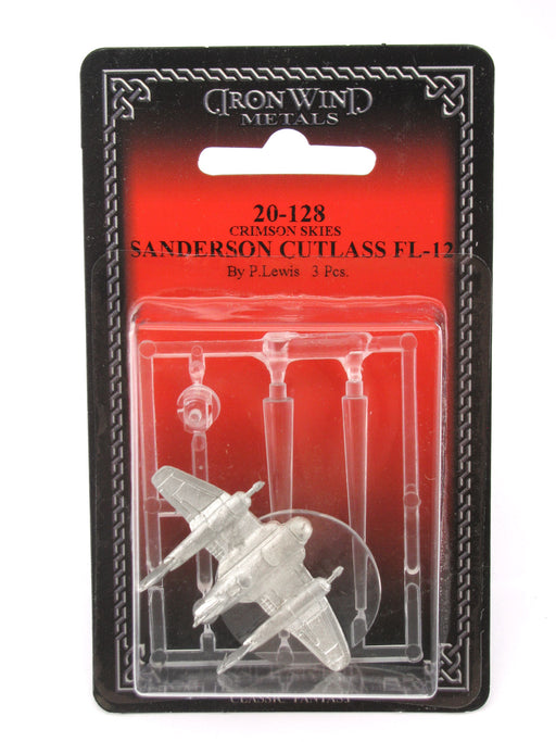 Sanderson Fl-12 Cutlass #20-128 Crimson Skies RPG Metal Ral Partha Figure