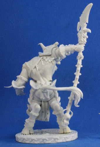 Reaper Miniatures Minotaur Demon Lord #77376 Bones Unpainted Plastic Mini Figure