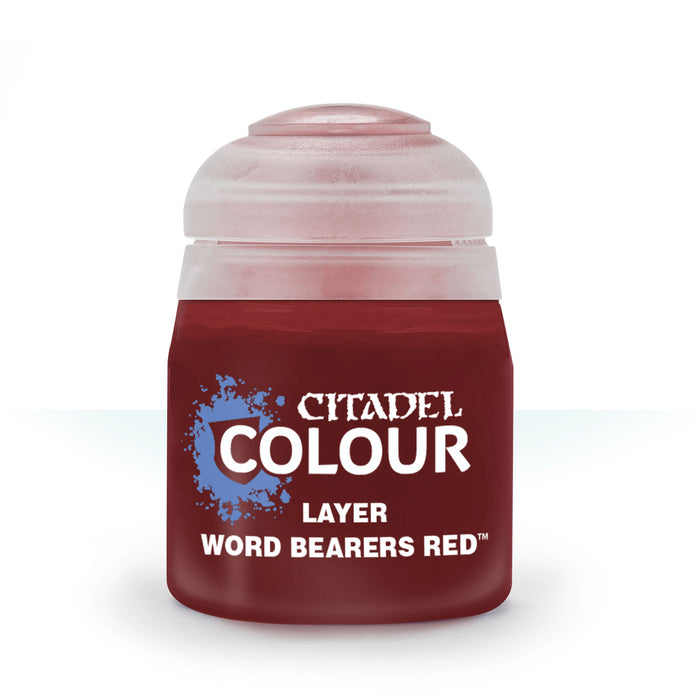 Citadel Layer Paint, 12ml Flip-Top Bottle - Word Bearers Red