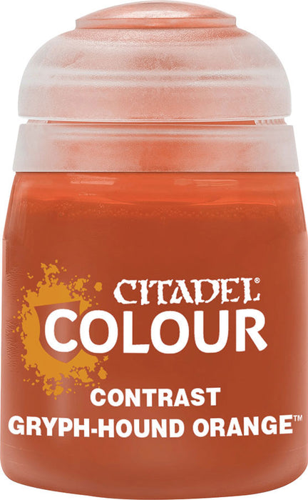 Citadel Contrast Paint, 18ml Flip-Top Bottle - Gryph-hound Orange