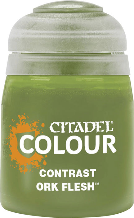 Citadel Contrast Paint, 18ml Flip-Top Bottle - Ork Flesh