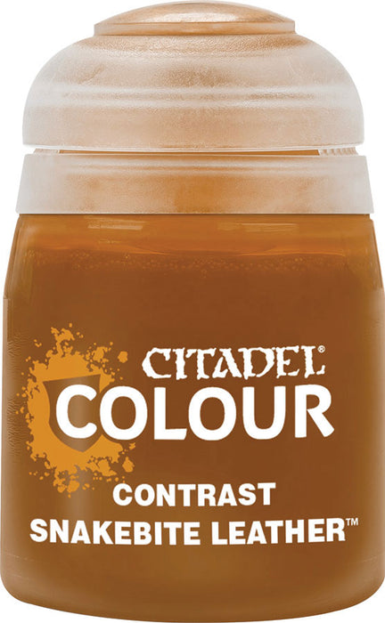 Citadel Contrast Paint, 18ml Flip-Top Bottle - Snakebite Leather