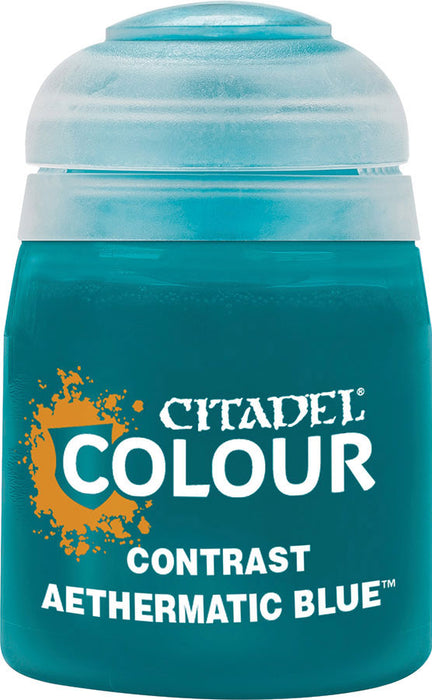 Citadel Contrast Paint, 18ml Flip-Top Bottle - Aethermatic Blue