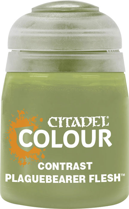 Citadel Contrast Paint, 18ml Flip-Top Bottle - Plaguebearer Flesh