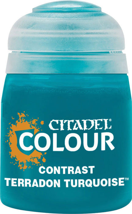 Citadel Contrast Paint, 18ml Flip-Top Bottle - Terradon Turquoise