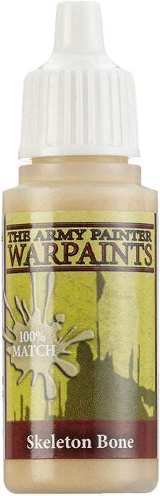 The Army Painter Acrylic Warpaints: Skeleton Bone 18mL Eyedropper Paint Bottle