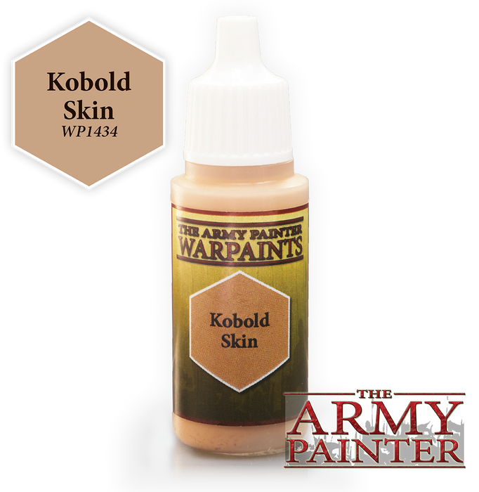 The Army Painter Acrylic Warpaints: Kobold Skin 18mL Eyedropper Paint Bottle