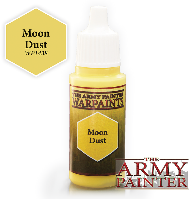 The Army Painter Acrylic Warpaints: Moon Dust 18mL Eyedropper Paint Bottle