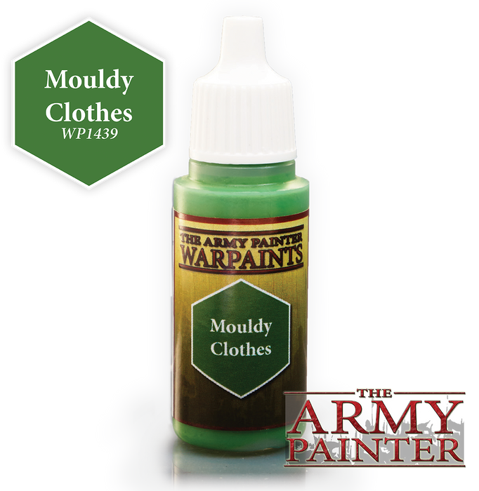 The Army Painter Acrylic Warpaints: Mouldy Clothes 18mL Eyedropper Paint Bottle