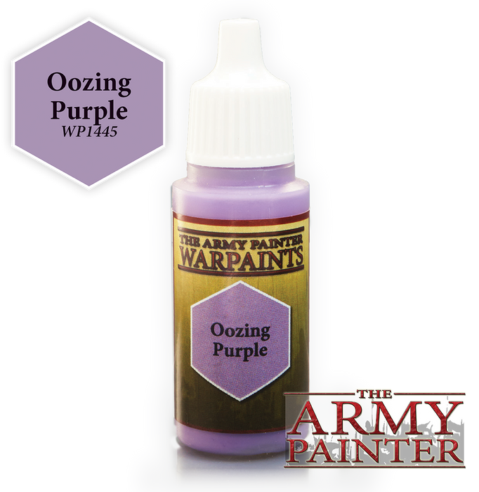 The Army Painter Acrylic Warpaints: Oozing Purple 18mL Eyedropper Paint Bottle
