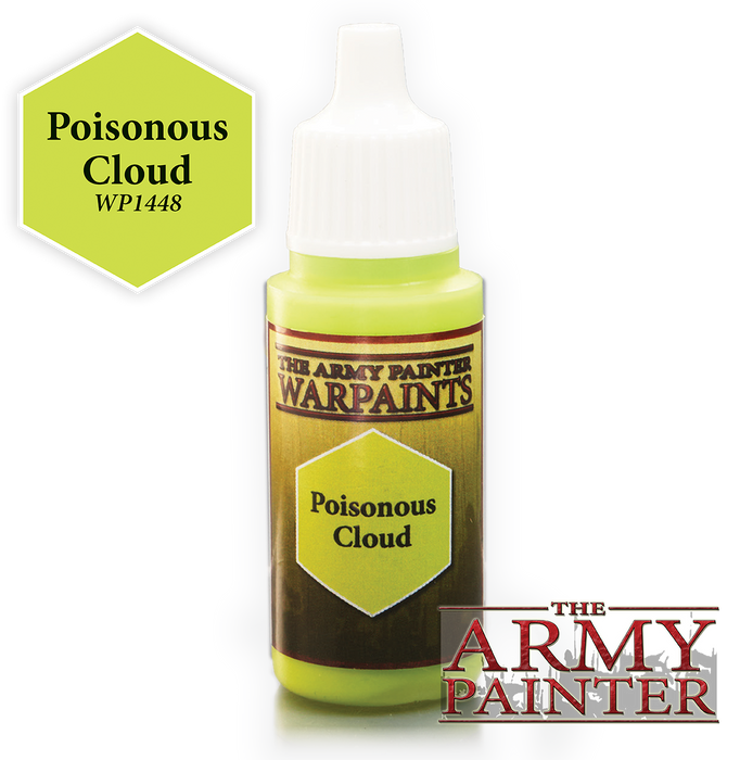 The Army Painter Acrylic Warpaints: Poisonous Cloud 18mL Eyedropper Paint Bottle
