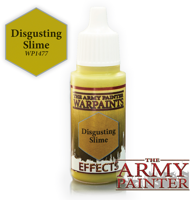 The Army Painter Effect Warpaints: Disgusting Slime 18mL Eyedropper Paint Bottle