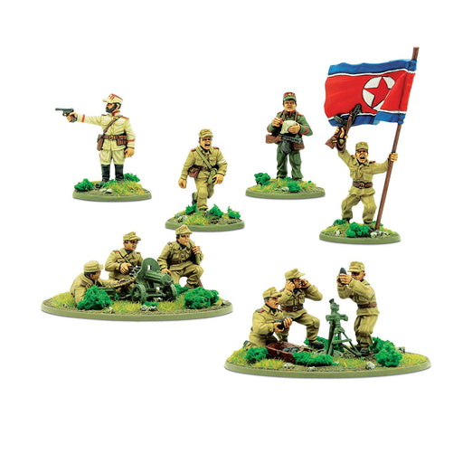 Warlord Games Bolt Action - Korean War North Korean KPA Support Group