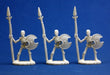 Reaper Miniatures Skeletal Spearmen (3) #77001 Bones Plastic D&D RPG Mini Figure
