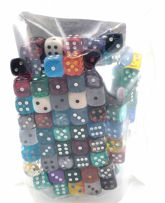Pound-O-12mm's Bag of Loose Small Chessex D6 Dice