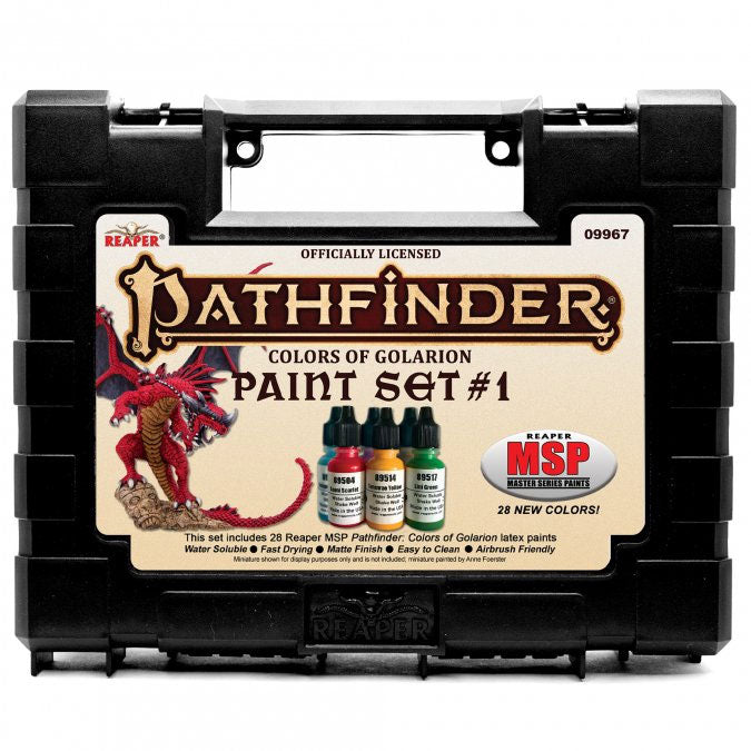 Master Series Paints Pathfinder: Colors of Golarion (28) #09967 - Paint Set #1