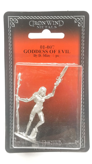 Ral Partha Goddess Of Evil #01-007 Unpainted Classic Fantasy RPG Metal Figure