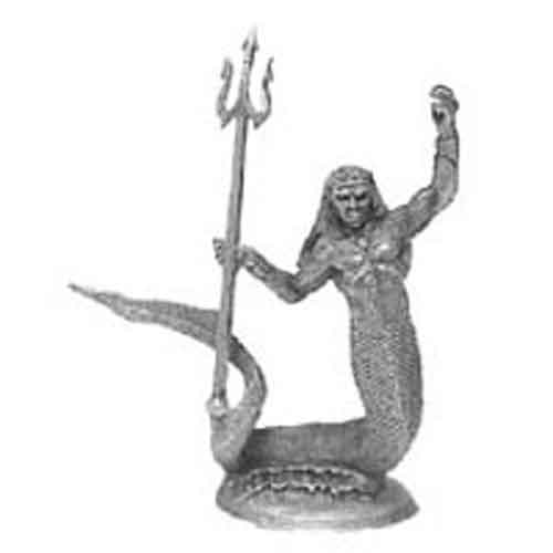 Ral Partha God Of The Sea #01-010 Unpainted Classic Fantasy RPG D&D Metal Figure