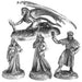 Ral Partha Cleric Tempted By Three Succubae #01-024 Unpainted RPG Metal Figure