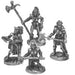Ral Partha Savage Sisters Female Mercenaries - 2 Humans, Half-Orc, Dwarf Figures
