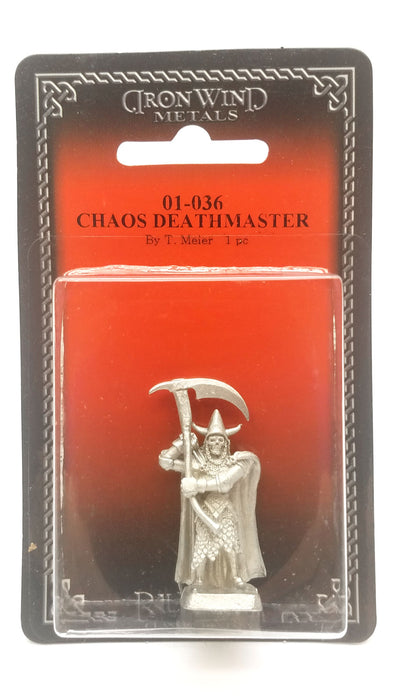 Ral Partha Chaos Deathmaster #01-036 Unpainted Classic Fantasy RPG Metal Figure