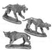 Ral Partha Hellhounds (3 Pieces) #01-038 Unpainted Classic Fantasy Metal Figure