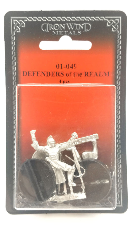 Ral Partha Defenders Of The Realm (2 Pieces) #01-049 Unpainted RPG Metal Figure