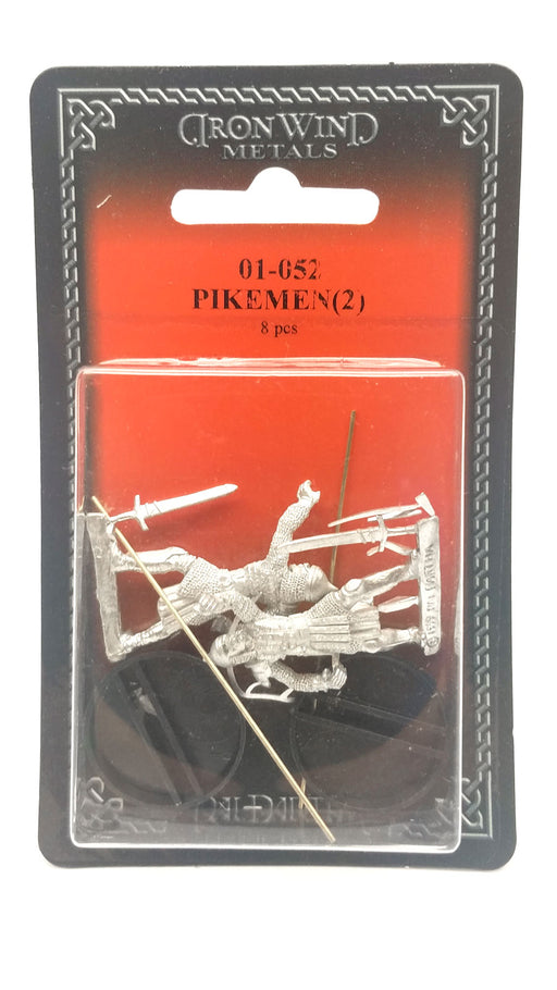 Ral Partha Pikemen (2 Pieces) #01-052 Unpainted Classic Fantasy RPG Metal Figure
