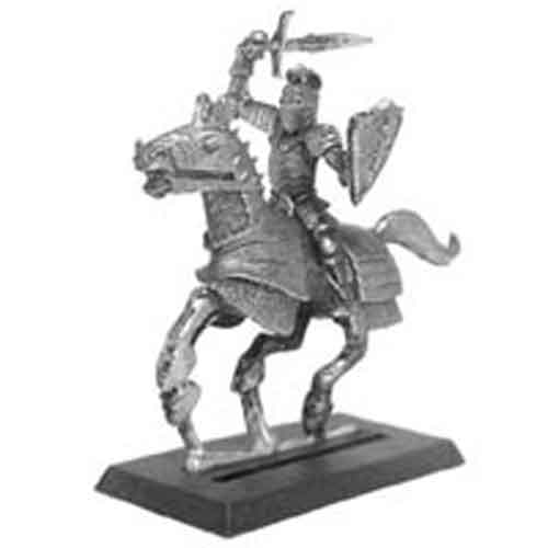 Ral Partha Knight on Warhorse #01-054 Unpainted Classic Fantasy RPG Metal Figure