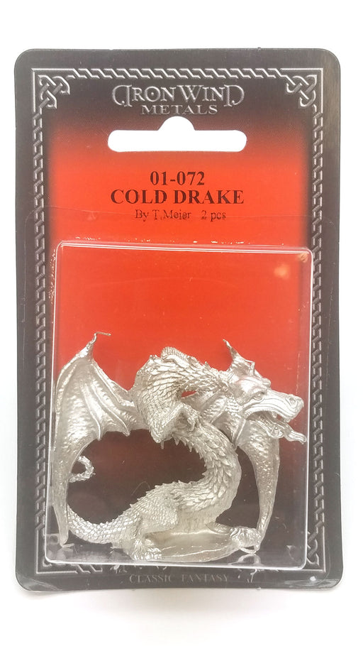 Ral Partha Cold Drake - Dragon #01-072 Unpainted Classic Fantasy Metal Figure