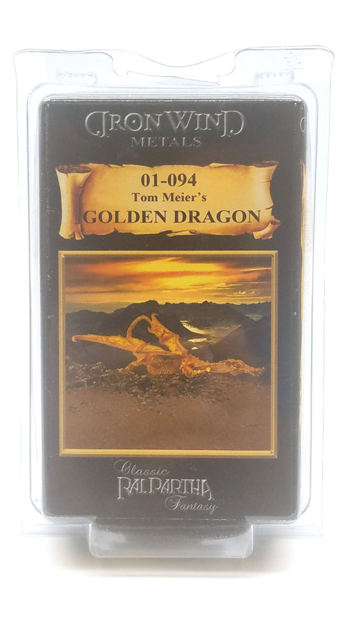 Ral Partha Golden Dragon #01-094 Unpainted Classic Fantasy RPG D&D Metal Figure