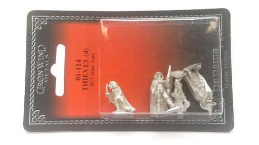 Ral Partha Thieves (4 Pieces) #01-114 Unpainted Classic Fantasy RPG Metal Figure