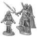 Ral Partha Elf Anti-Hero With Slave #01-164 Unpainted Fantasy Metal Figure