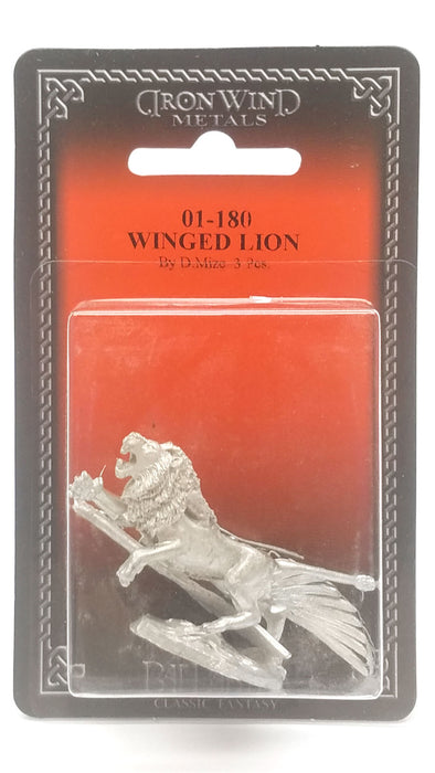 Ral Partha Winged Lion #01-180 Unpainted Classic Fantasy RPG D&D Metal Figure