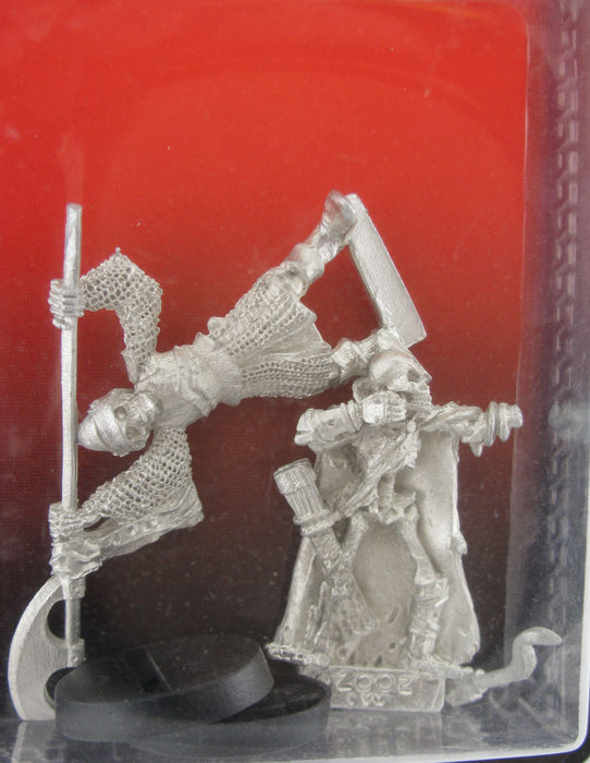 Undead Skeleton Fighters (2) #01-219 Classic Ral Partha Fantasy RPG Metal Figure