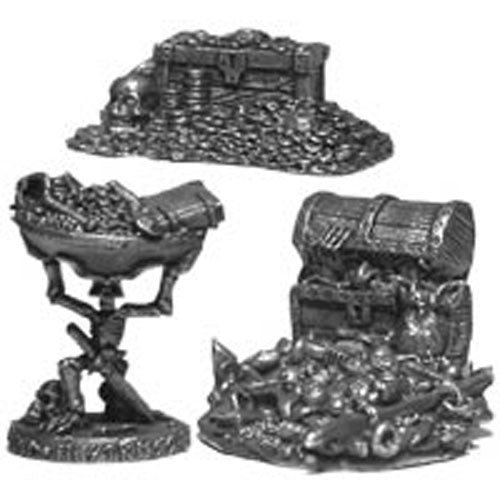 Treasure Troves (3) #01-225 Classic Ral Partha Fantasy RPG Metal Figure