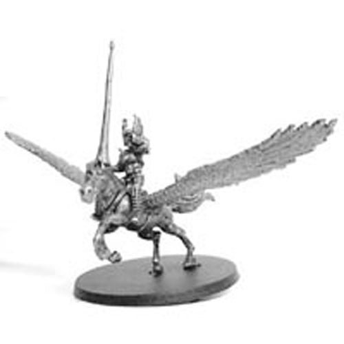 Armored Valkyrie on Pegasus #01-234 Classic Ral Partha Fantasy RPG Metal Figure