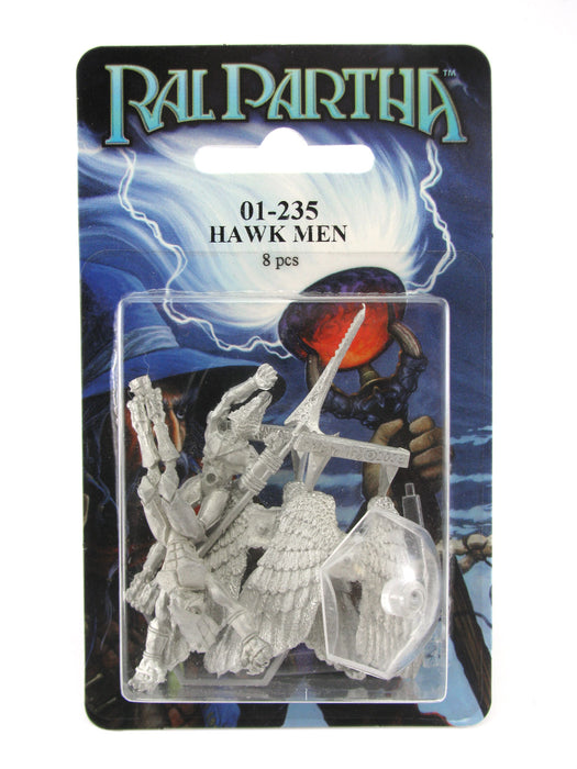 Hawk Men (2) #01-235 Classic Ral Partha Fantasy RPG Metal Figure