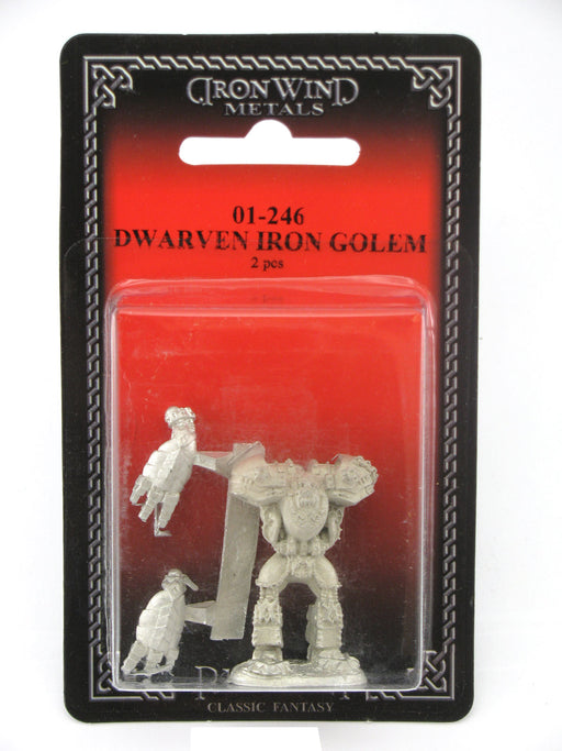 Dwarven Iron Golem #01-246 Classic Ral Partha Fantasy RPG Metal Figure