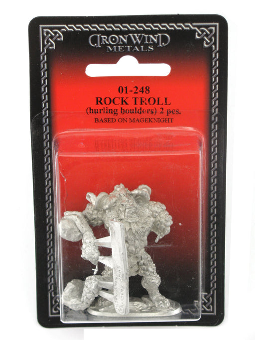 Rock Troll Throwing Rocks #01-248 Classic Ral Partha Fantasy RPG Metal Figure