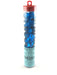 Tube of 40 Glass Gaming Stones (12-15mm) - Azure Blue