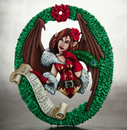 Reaper Miniatures 2011 Sophie Christmas Ornament 01435 Special Edition Unpainted