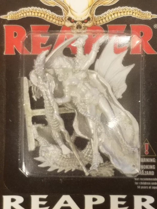 Reaper Miniatures Dragon Summoner (54mm) #01446 Unpainted Metal Mini Figure