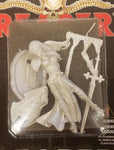 Reaper Miniatures Finari Crusader Paladin 54mm Figure - Unpainted Metal Fantasy Tabletop Gaming Miniature