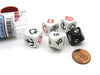 Crown & Anchor Dice Game with 5 Dice Travel Tube and Gaming Instructions