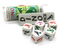 Dino Dice Game 5 Dice Set with Travel Tube and Instructions