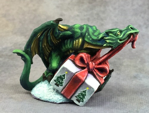 Reaper Miniatures Wrapping Dragon #01593 Unpainted Bones USA Plastic Mini